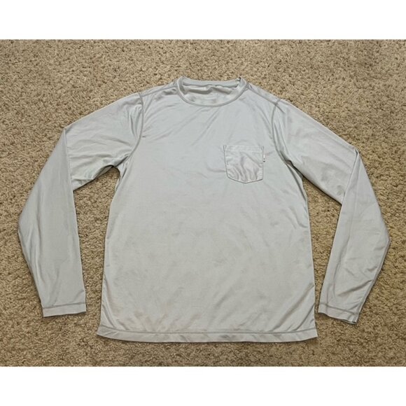Vuori Men's Tradewind Long Sleeve Performance Shirt Sz Small /Medium See Measure - Picture 1 of 8